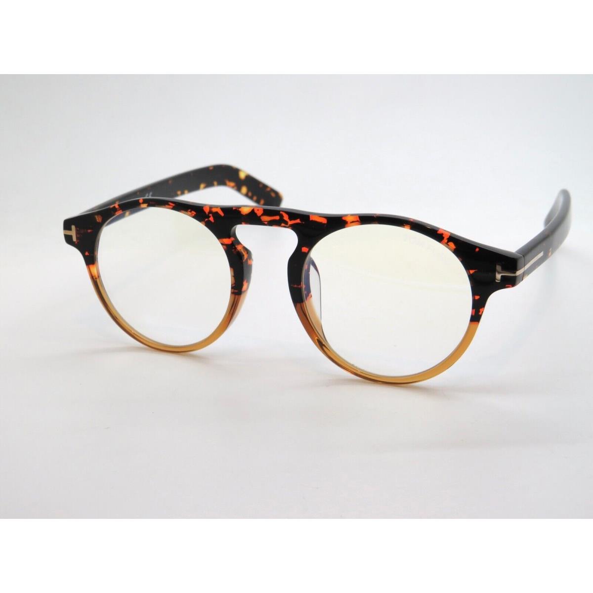 Tom Ford FT 5628-F-B 055 Havana-brown Blue Light Blocking 49mm Eyeglasses |  045643751322 - Tom Ford eyeglasses - Havana-Brown Gradient Frame | Fash  Direct