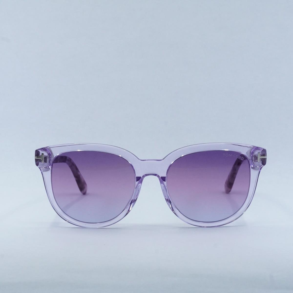 Tom Ford FT0914 78Z Transparent Lilac with Lilac Vintage Havana/gradient - Frame: transparent-lilac-with-lilac-vintage-havana, Lens: Gradient Purple, Code: 78Z