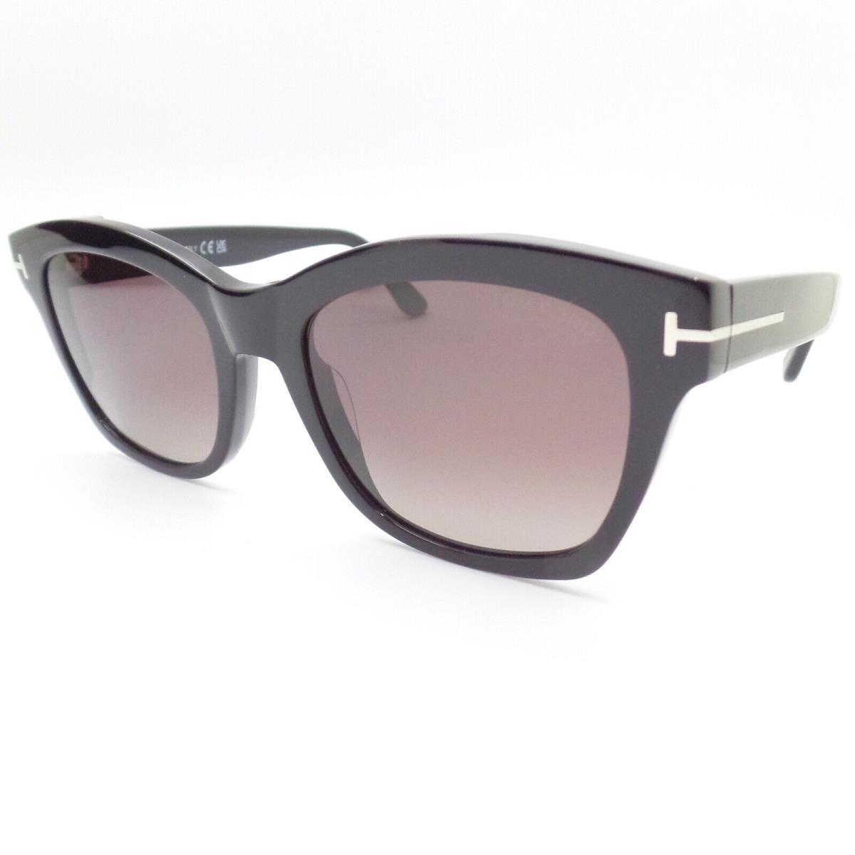 Tom Ford 614 S Lauren 02 01H Black Palladium Polar Burg Sunglasses