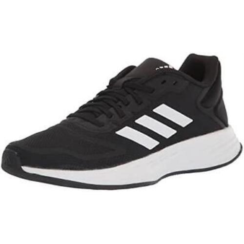 Adidas Unisex-child Duramo 10 Running Shoe Size 7 - Black/White