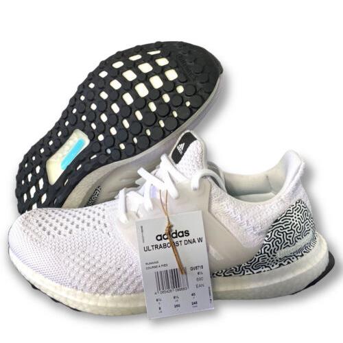 Adidas Ultraboost Dna W Size 8 White Black Womens Running Shoe Sneaker GV8718