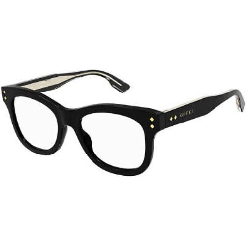 Gucci GG1086O-005-53 Black Eyeglasses