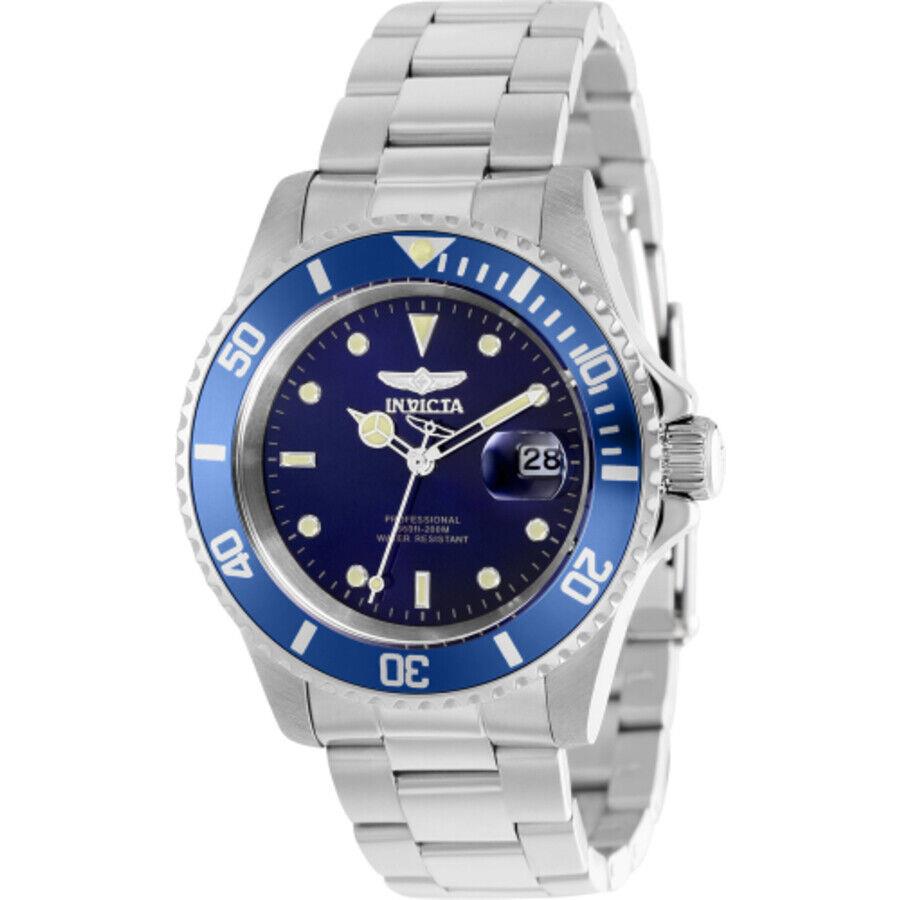 Invicta Pro Diver Quartz Blue Dial Men`s Watch 37156