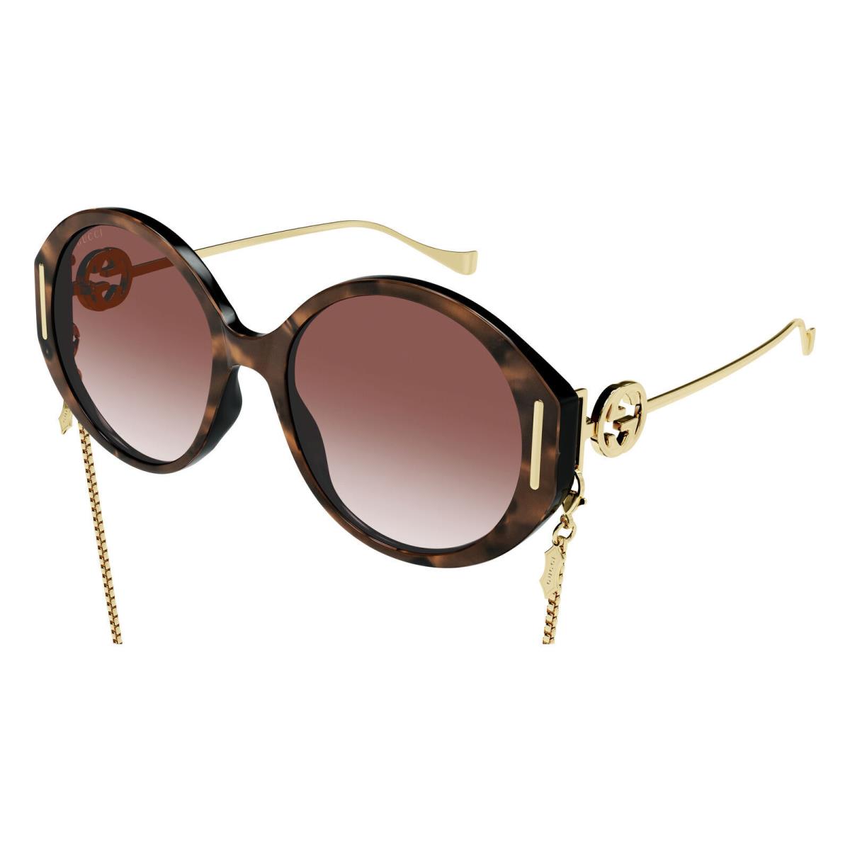 Gucci GG1202S-004-57 Havana Sunglasses