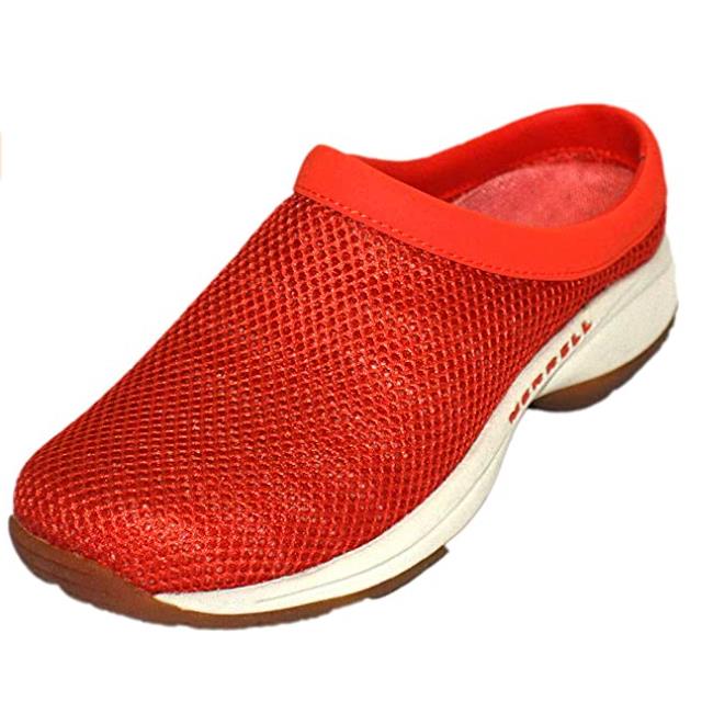 Women`s Merrell Primo Breeze II Coral Slip on Shoes M