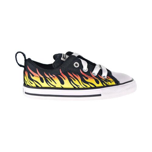 Converse Ctas Street Slip Into The Flames Toddler Shoe Black-yellow 766302F