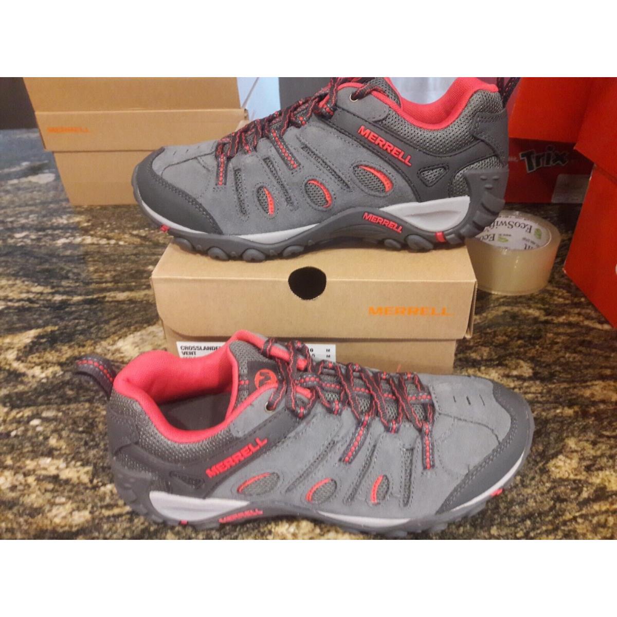 Womens Merrell Crosslander Vent Trail Running Shoes Size 9