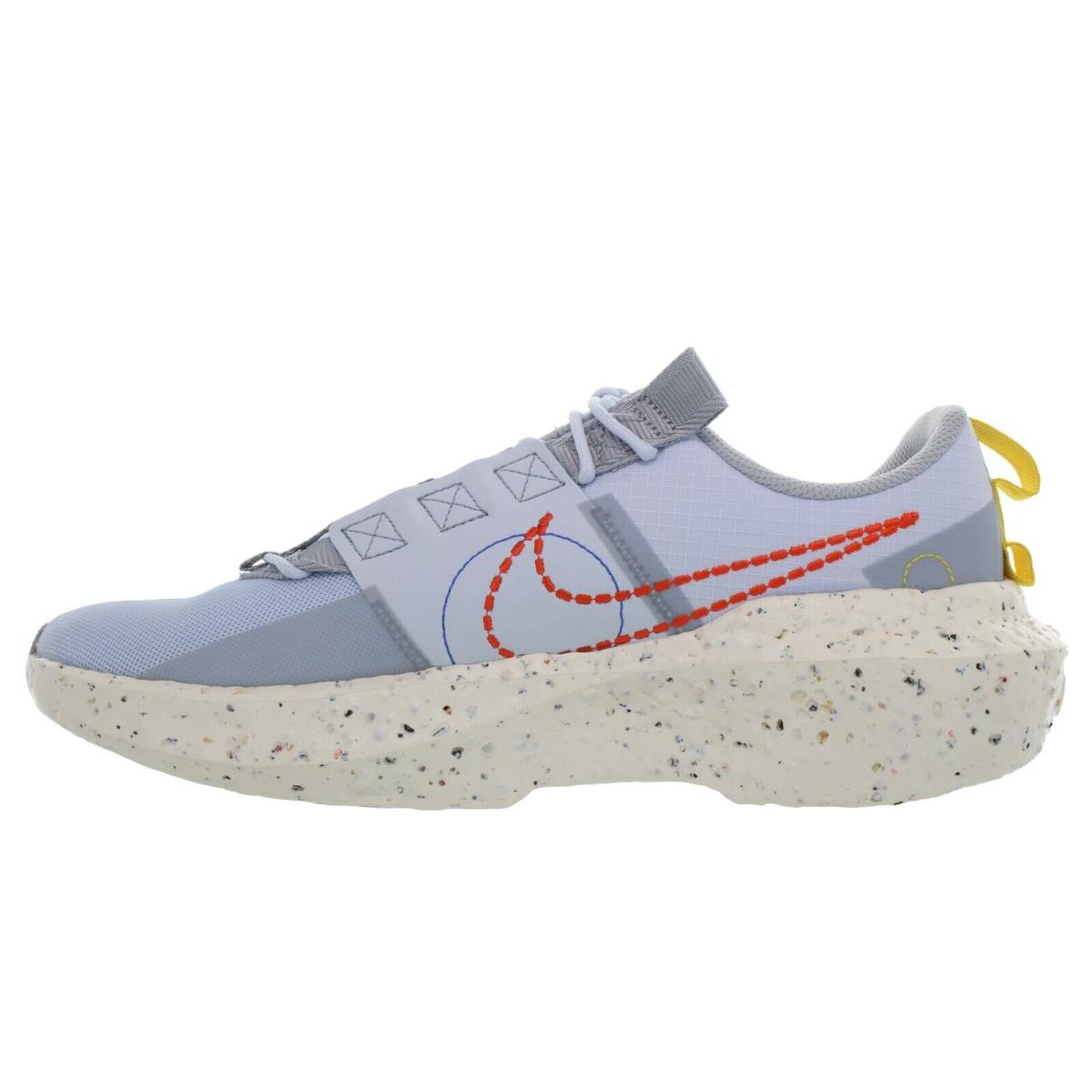Nike Men`s Crater Impact SE Grey-royal Running Shoes Size 9 - 10.5