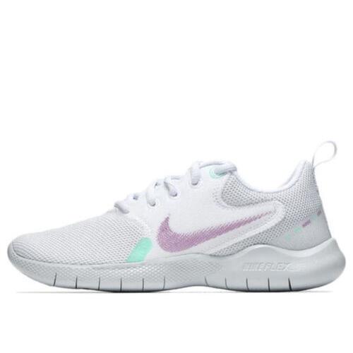 Nike shoes Flex Experience - White /Violet Shock-Green Glow 0