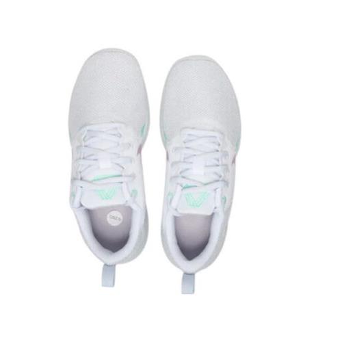 Nike shoes Flex Experience - White /Violet Shock-Green Glow 2