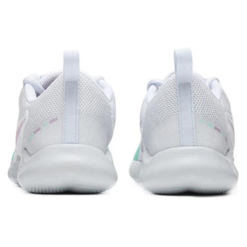 Nike shoes Flex Experience - White /Violet Shock-Green Glow 3