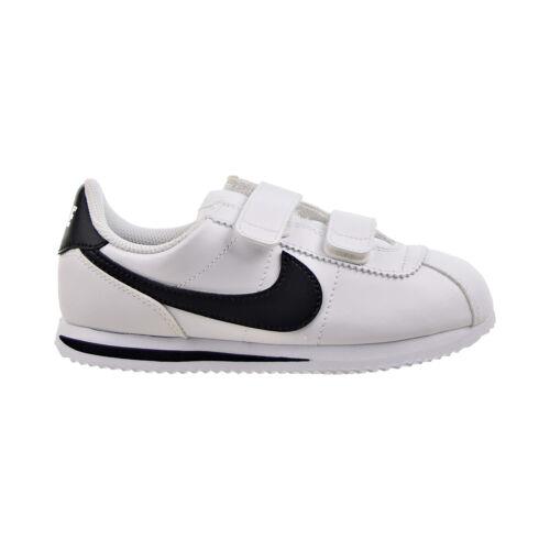 Nike Cortez Basic SL PS Little Kids` Shoes White-black 904767-102 - White-Black