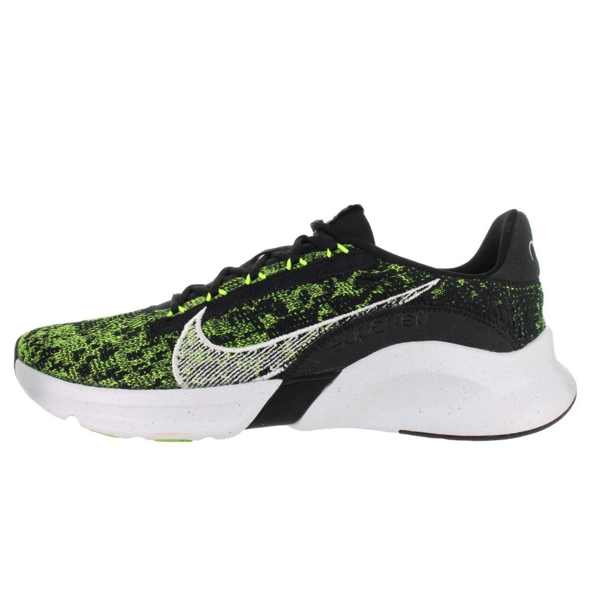 Nike Men`s Superrep GO 3 Next Nature Kflynit Black/volt Shoes Multiple Size