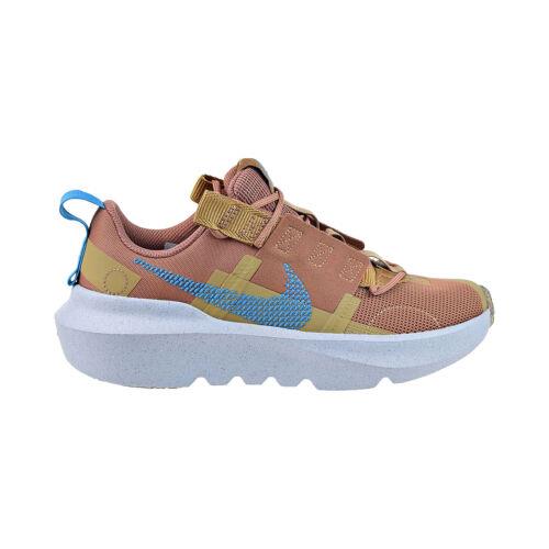 Nike Crater Impact GS Big Kids` Shoes Mineral Clay-laser Blue-gold DB3551-201 - Mineral Clay-Laser Blue-Gold