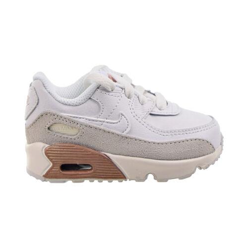 Nike Air Max 90 TD Toddler`s Shoes Summit White-metallic Red Bronze CD6868-117 - White-Summit White-Metallic Red Bronze