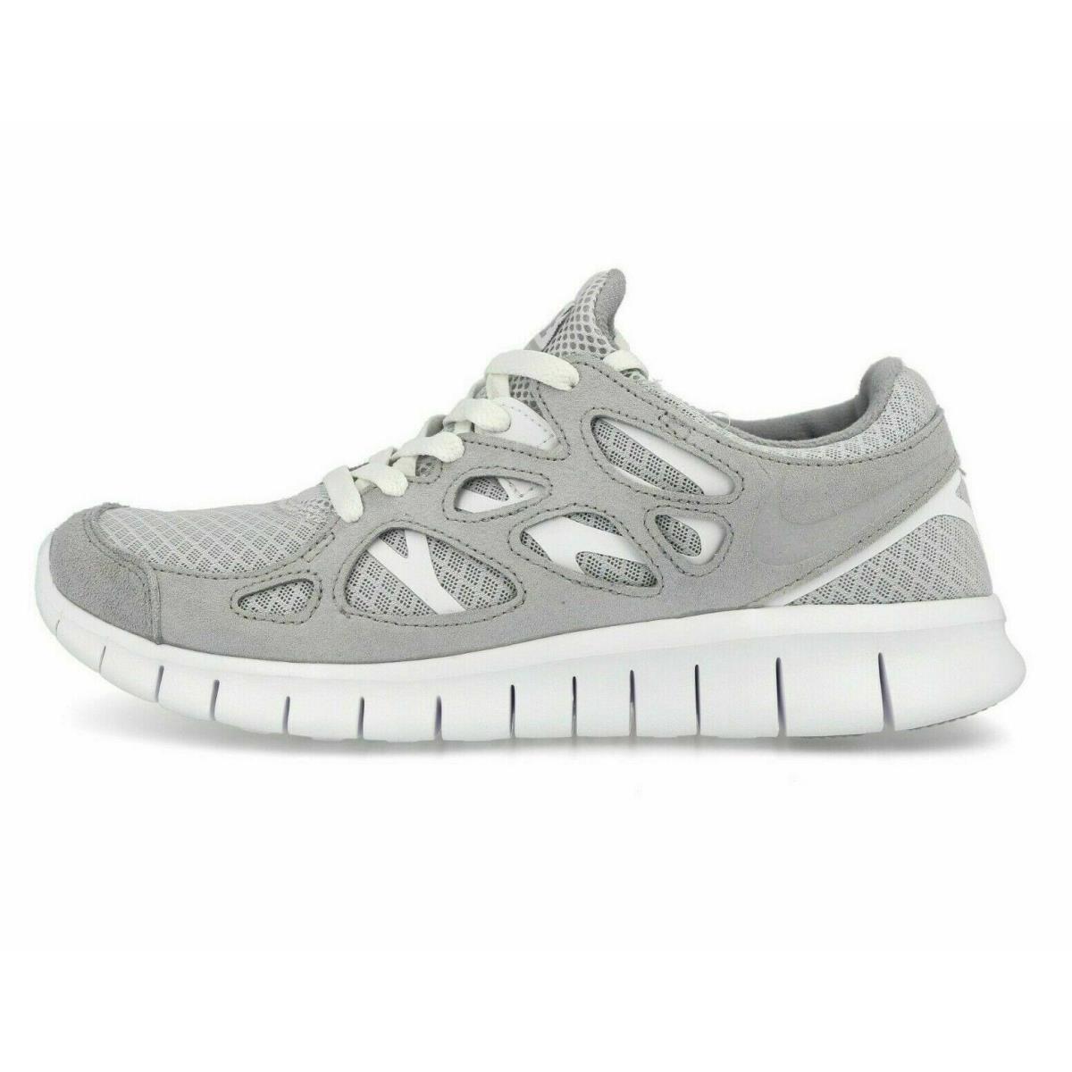 Nike Mens Free Run 2 Running Shoes 537732 014 - WOLF GREY /PURE PLATINUM WHITE