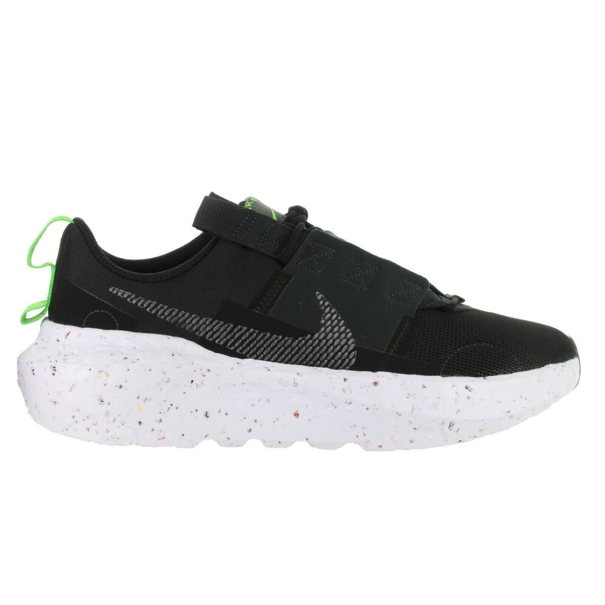 Nike Men`s Crater Impact Black-white Running Shoes Size 10 - 11 - Black, Iron Grey, Off Noir, Dark Smoke Grey