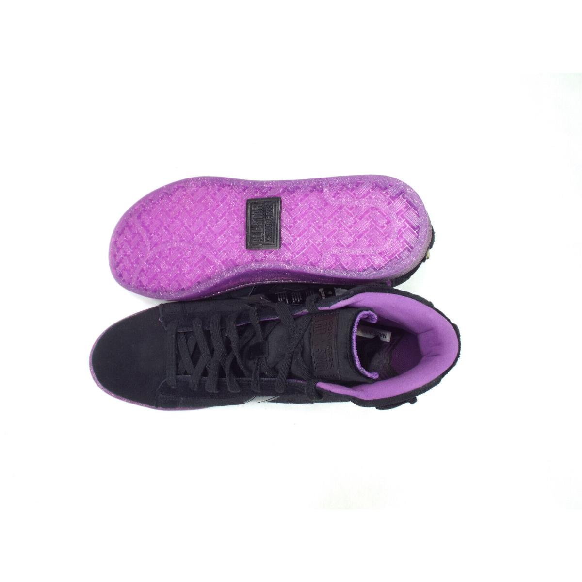 Converse shoes Pro Leather - Black & Amaranth 3