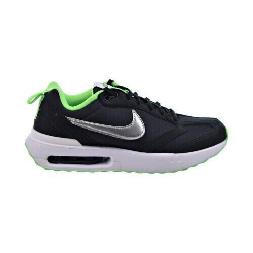 Nike Air Max Dawn GS Big Kids` Shoes Black-chrome-green Strike DH3157-001
