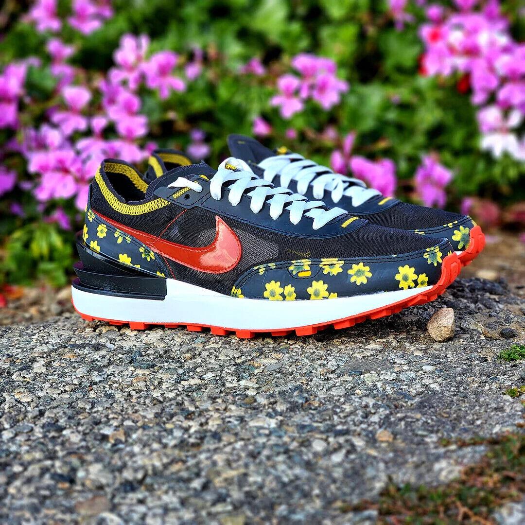 Nike Waffle One Sunflower Men`s Athletic Shoes DQ7637-001