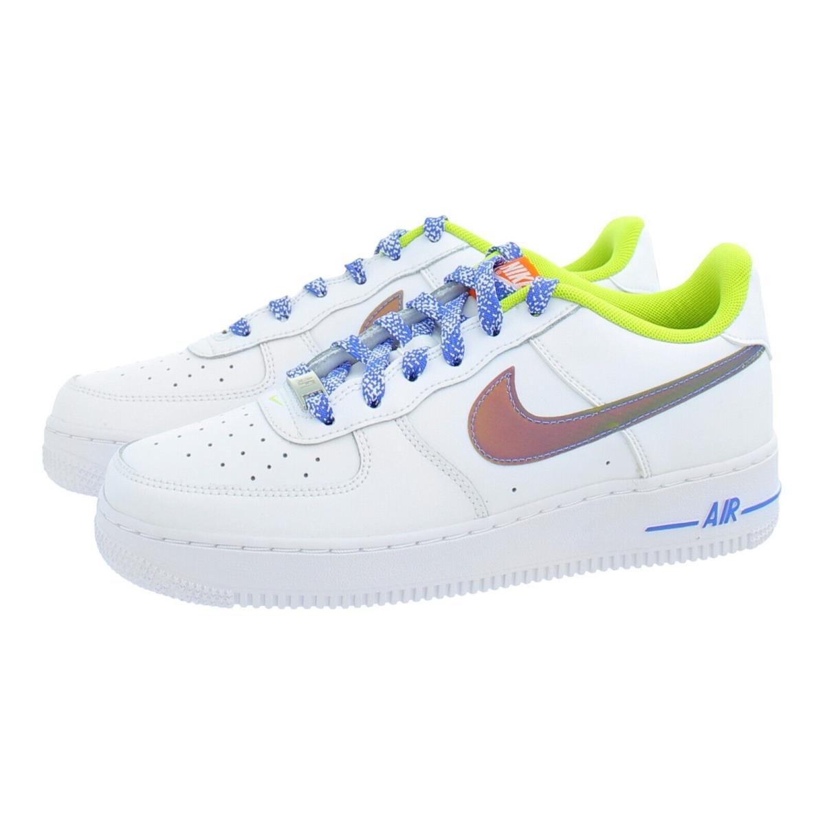 Nike Air Force 1 Low LV8 Youth Sneakers DQ7767 Low Top Shoes Leather Casual - White