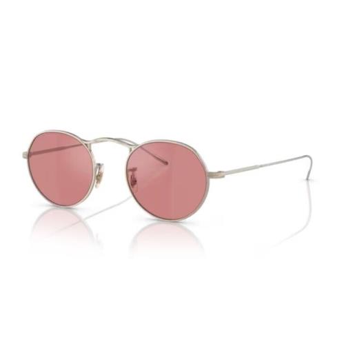 Oliver Peoples 0OV1220S M-4 30th 50353E Gold/magenta Round 49mm Men`s Sunglasses