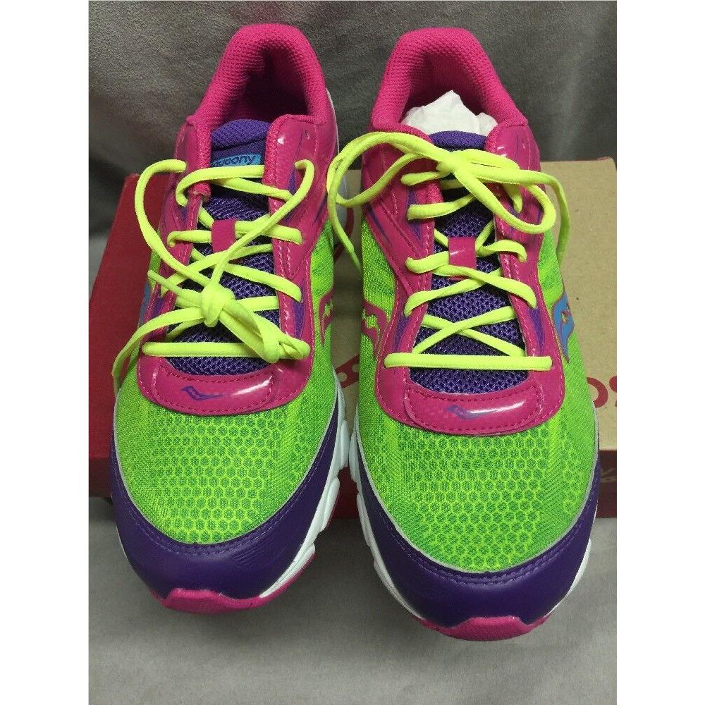 Saucony Varana Running Shoe Girls Sz 7W Multicolored SporTipTop