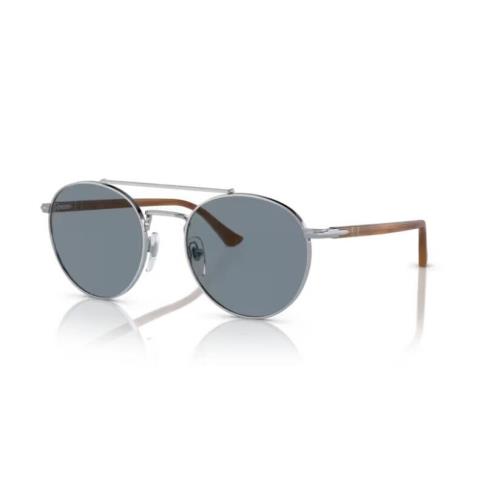 Persol 0PO1011S 518/56 Light Blue/silver Unisex Sunglasses