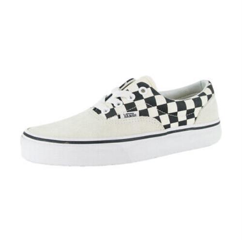 Vans Otw Primary Check Era Sneakers Marshmallow/black Skateboard Shoes