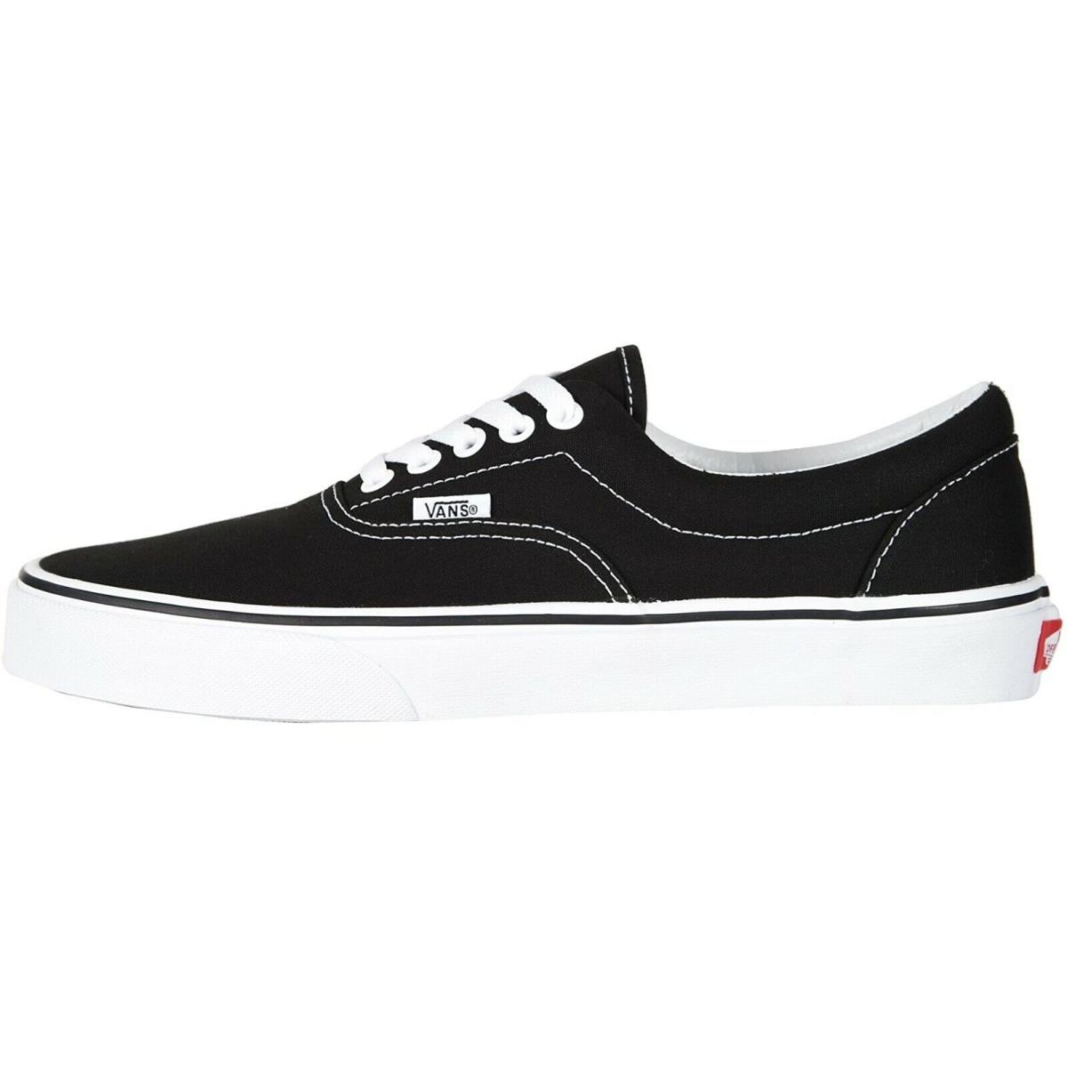 Vans Era Sneakers Black White Unisex Men Skate Shoes
