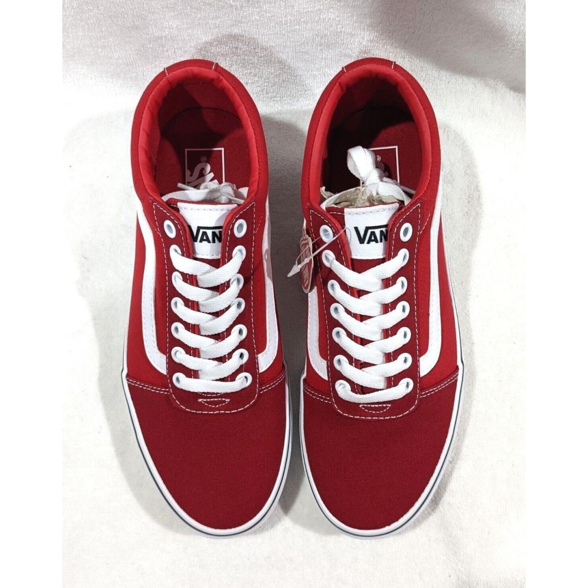 Vans shoes Ward OTW Sidewall - Red , White 1