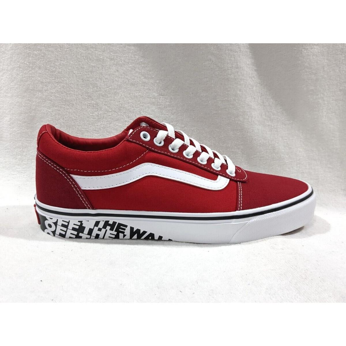Vans shoes Ward OTW Sidewall - Red , White 6