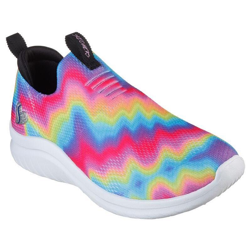 Skechers Girls Ultra Flex 2.0 Electric Brights Shoes 302276L Mlt