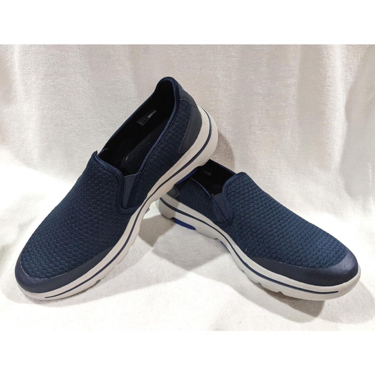 Skechers Men`s GO Walk 5 Apprize Navy Walking Shoes - Size 11.5 558510/NVY