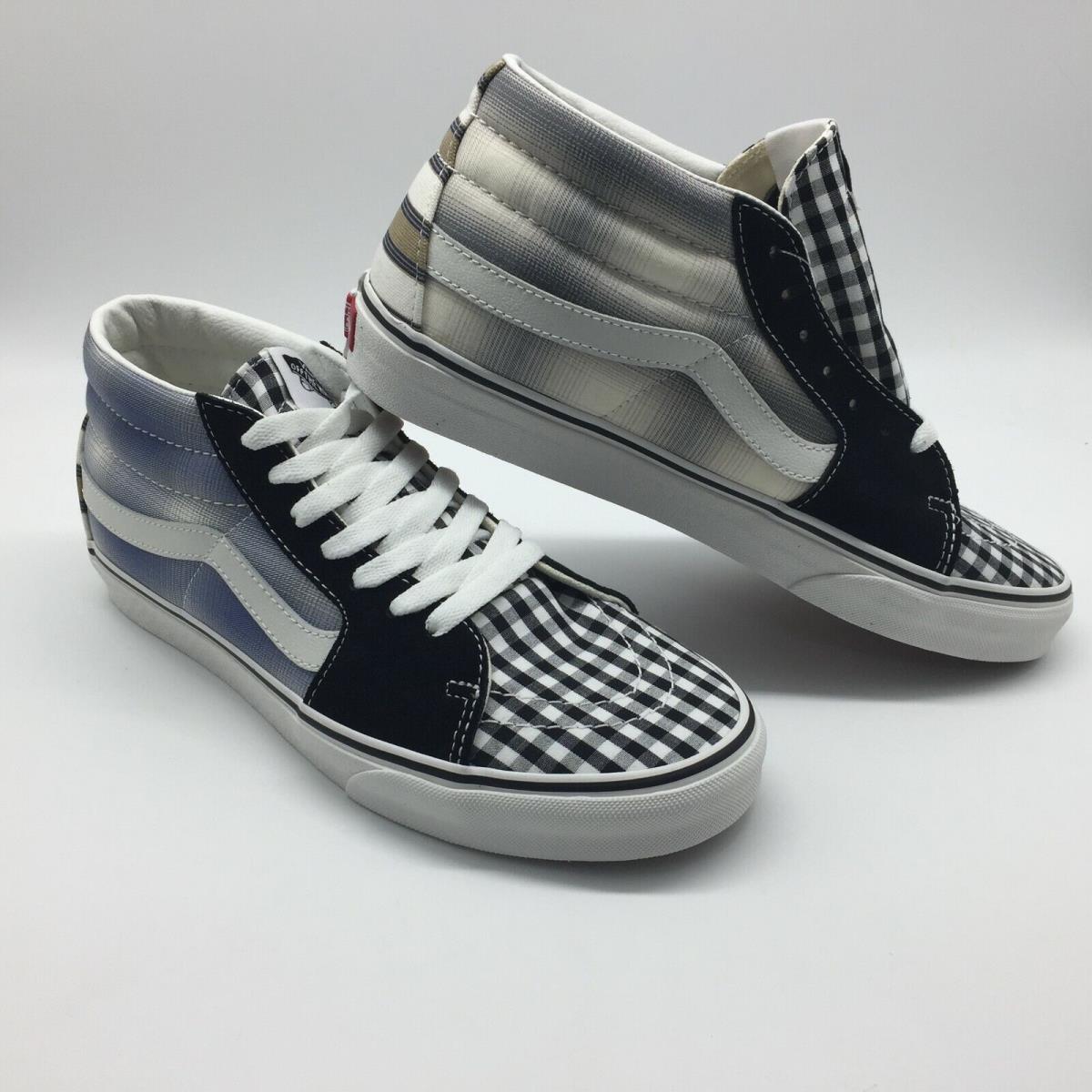 Vans Men`s Shoes Sk8-Mid Prep Retro Blancdeblanc
