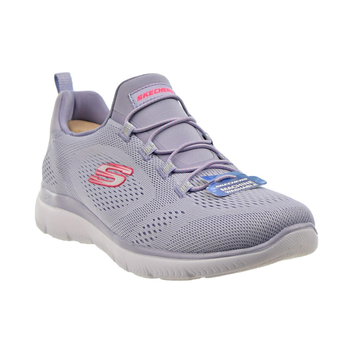 Skechers Summits Perfect Views Vegan Women`s Shoes Lavender-hot Pink 149523-LVHP - Lavender-Hot Pink