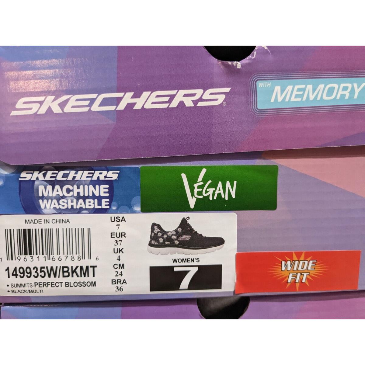 Skechers shoes Summits Perfect Blossom - Black 7