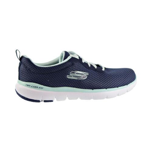 Skechers Flex Appeal 3.0 First Insight Womens Shoes Navy-aqua 13070-NVAQ - Navy/Aqua