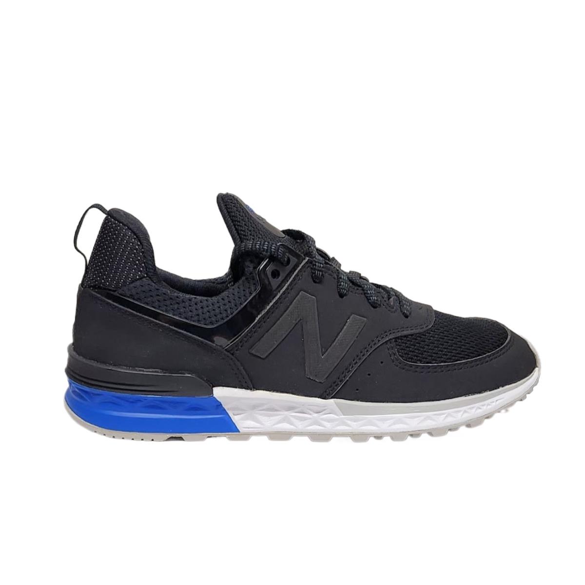 New Balance Big Kid Medium Shoes Black / Blue / White-grey KFL574QG