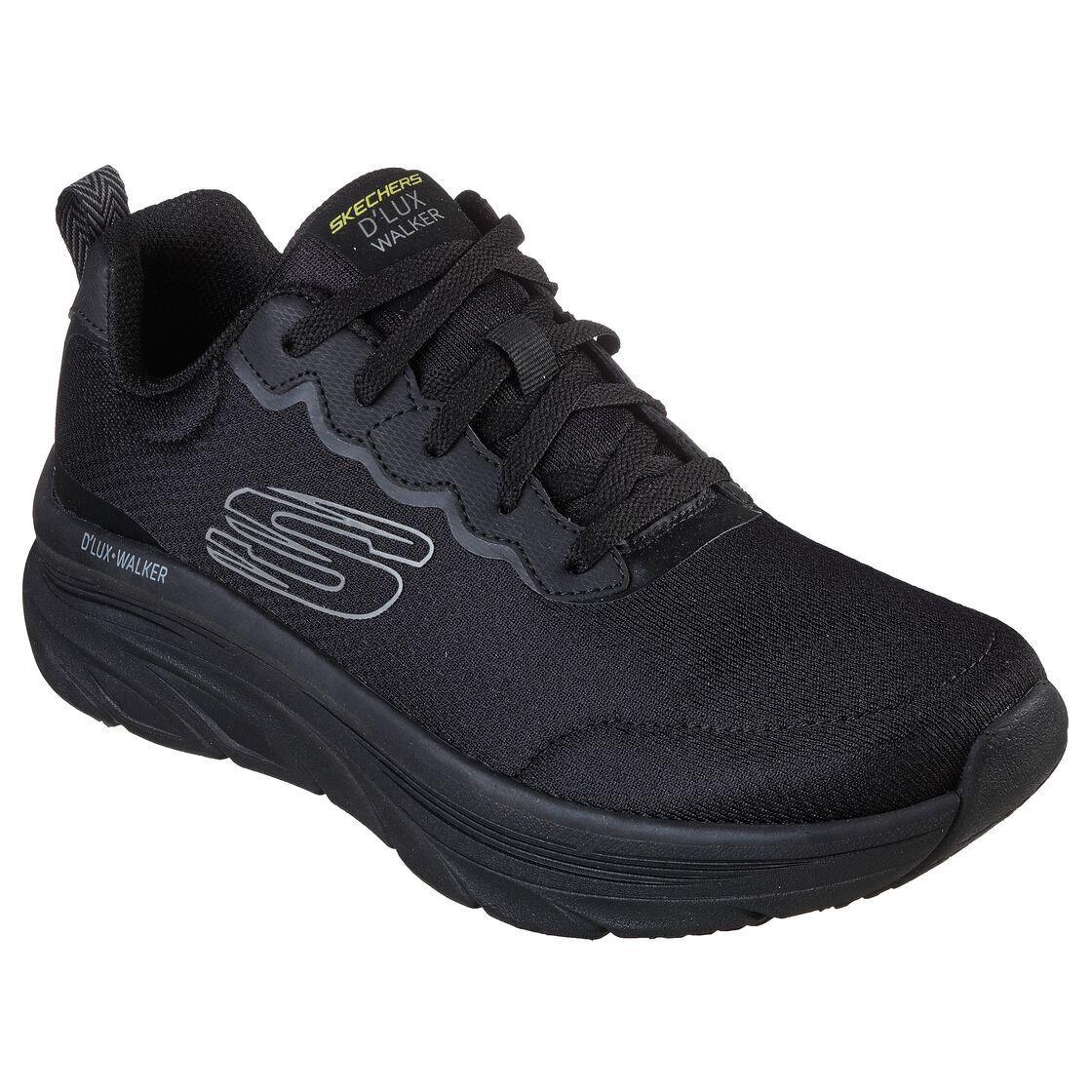 Skechers Black Shoes Men Memory Foam Cushion Sport Comfort Walker Casual 232264