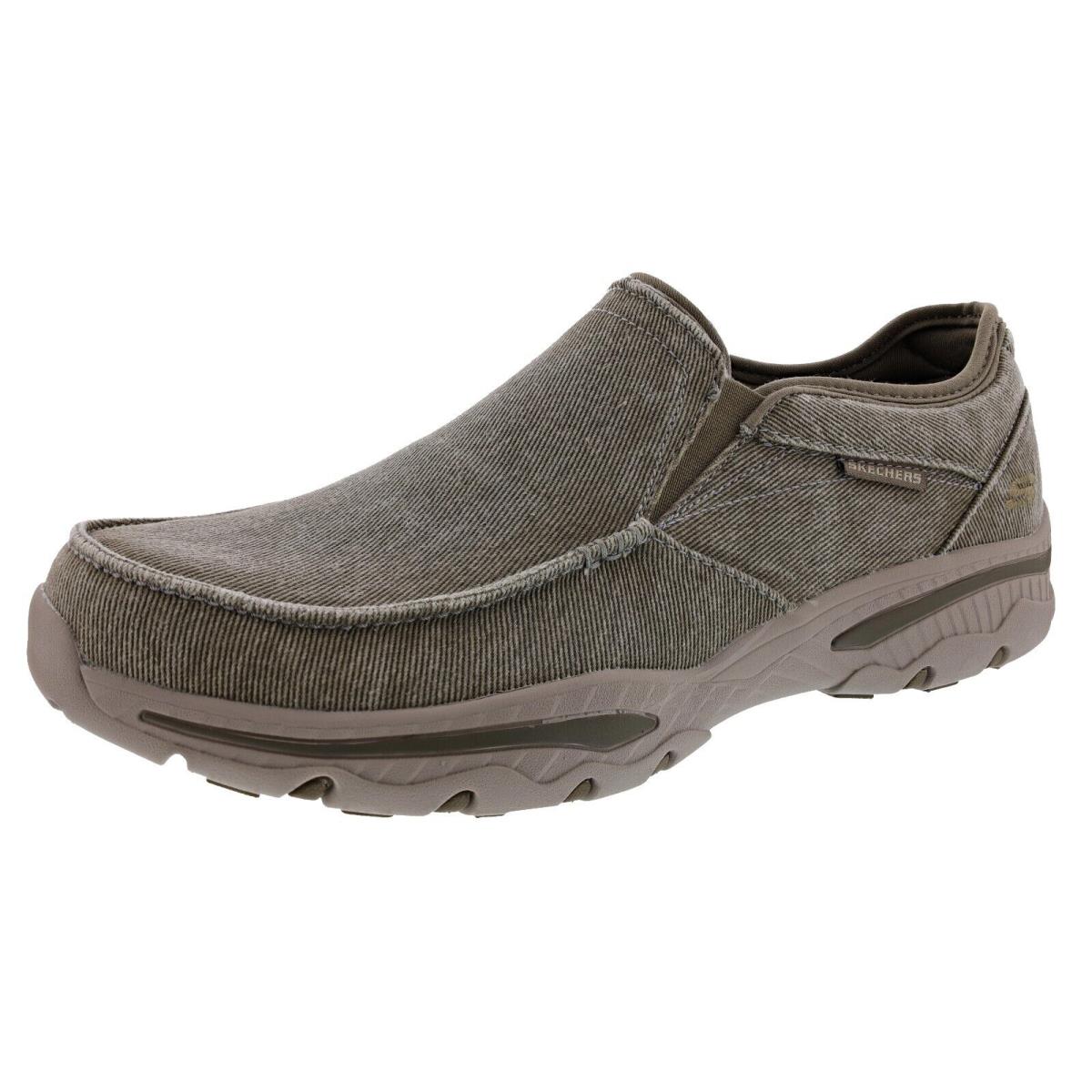 Skechers Men`s Creston-moseco 65355EWW/TPE 4E Width Vintage Washed Walking Shoes