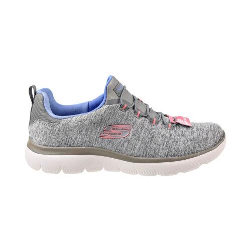 Skechers Summits Quick Getaway Women`s Shoes Gray-blue 12983-GYBL - Gray-Blue