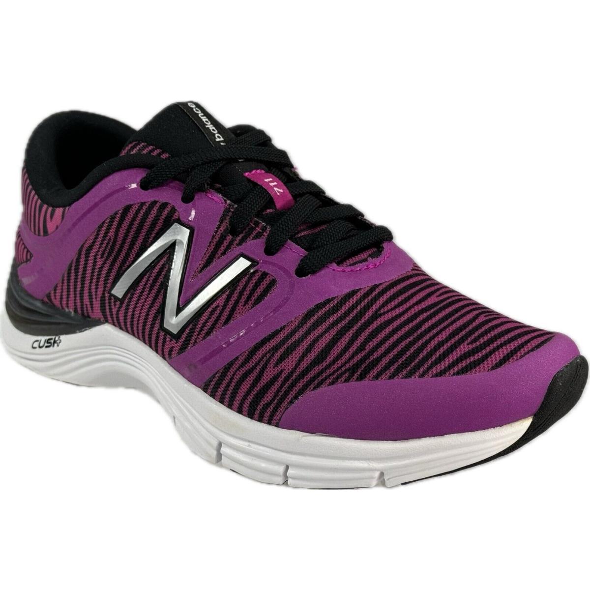 New Balance Women`s Pink Training Shoes SZ 5 D Wide WX711GP2 - AZALEA/BLACK/SILVER