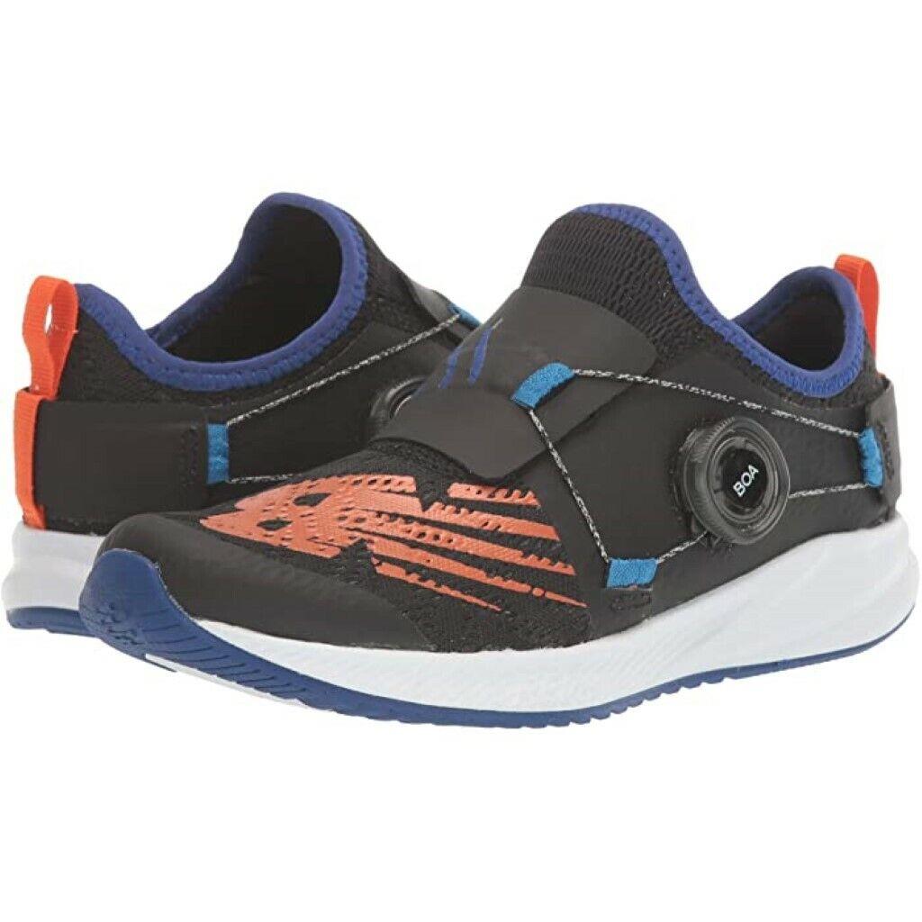 New Balance Fuelcore PS Shoes Blue/orange PKRVLLB2 Size 1 Wide