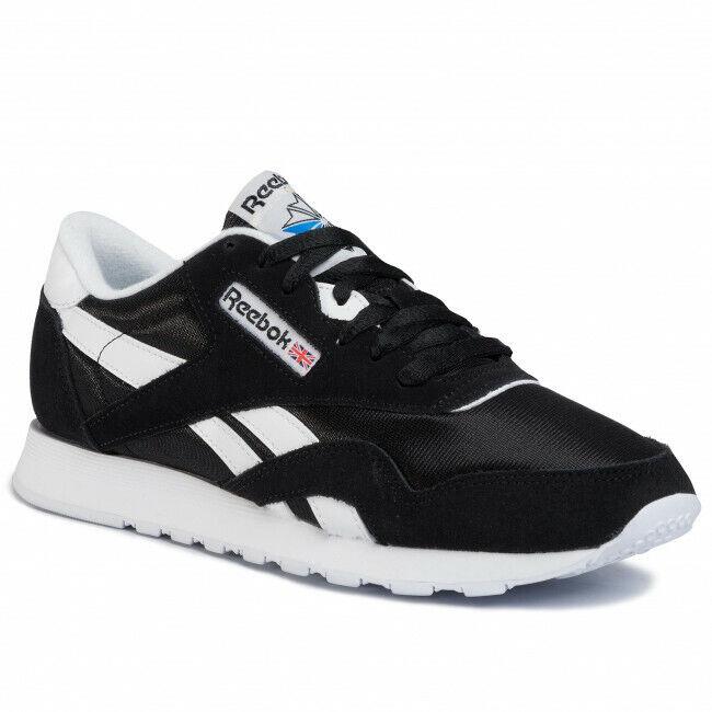 Reebok Classic Nylon Black/white Running Shoe FV1592