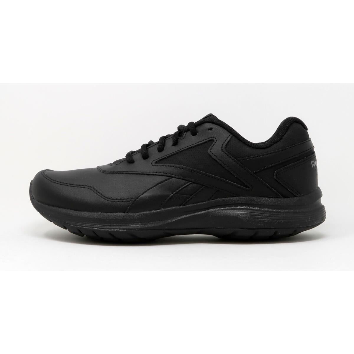 Reebok Walk Ultra 7 Dmx Max Black Leather Women Shoes Sneakers