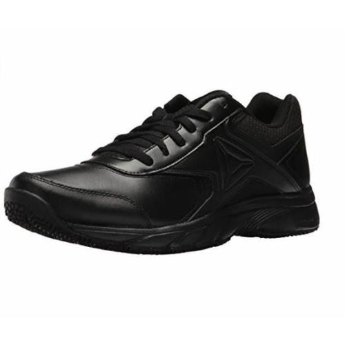 Reebok Women`s Work `N Cushion 3.0 Slip-resistant Walking Shoes Black BS9527