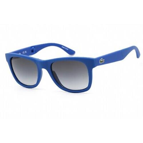 Lacoste L778S 424 Sunglasses Matte Blue Frame Grey Gradient Lenses 52mm