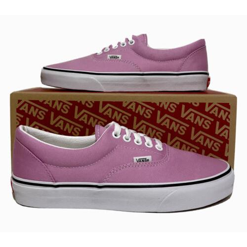 Vans Era Orchid Pink Womens Size 8 Casual Skateboarding Shoes Pink Retro