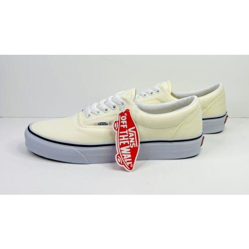 Vans Classic White True White Canvas Skate Shoes Size 8